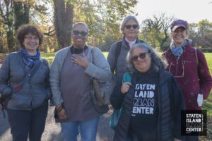 group of people gathering in Staten Island